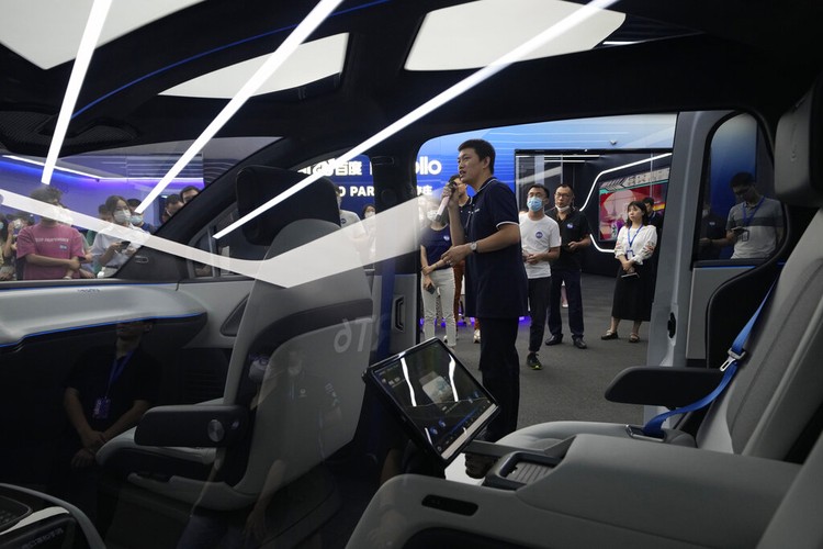 Taksi otonom baru Baidu Taksi otonom baru Baidu