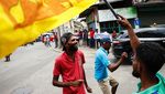 Begini Ekspresi Warga Setelah Ranil Dilantik Jadi Presiden Sri Lanka