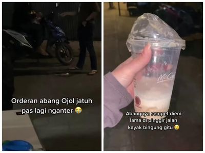 10 Momen Apes Ojol Makanan, Kena Order Fiktif hingga Pesanannya Tumpah!
