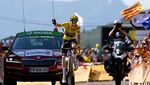 Pogacar Tersungkur, Vingegaard Raih Podium Etape 18 TDF 2022