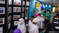 Acara ini diikuti siswa SD yang berada di sekitar gedung KPK.