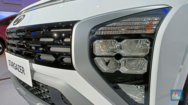 Hyundai resmi memperkenalkan Stargazer sebagai MPV terbarunya di Hyundai Driving Experience di SCBD Sudirman, Jumat (22/7/22). (վ/Ferry Sandi)