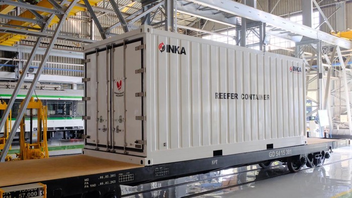 INKA Gandeng ITS Bikin Reefer Container Buatan Dalam Negeri