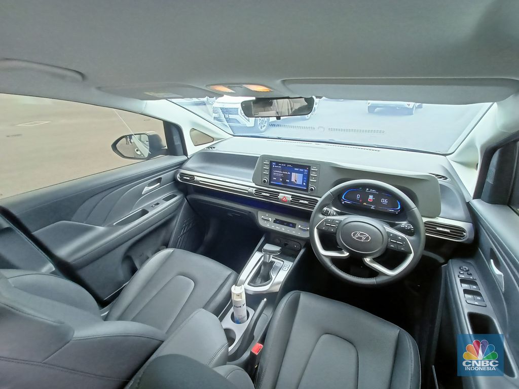 Interior Hyundai Stargazer (CNBC Indonesia/Ferry Sandi)
