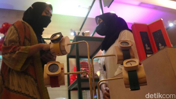Jam tangan kayu Pala Nusantara jadi suvenir G20