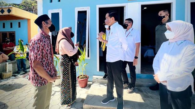Jokowi kunjungan kerjanya di hari kedua di Labuan Bajo, Kabupaten Manggarai Barat, Jumat, 22 Juli 2022