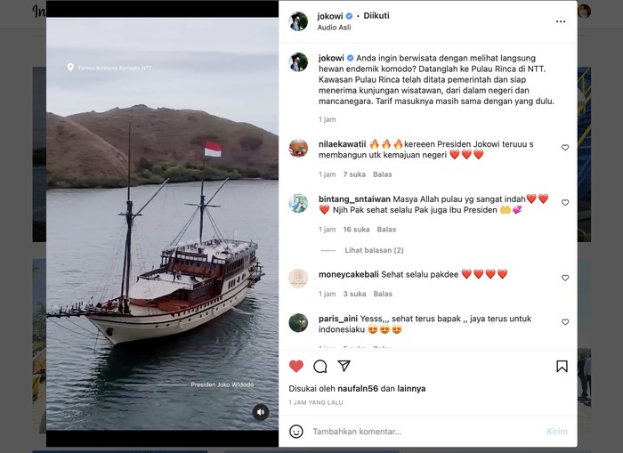 Jurassic Park TN Komodo di Pulau Rinca
