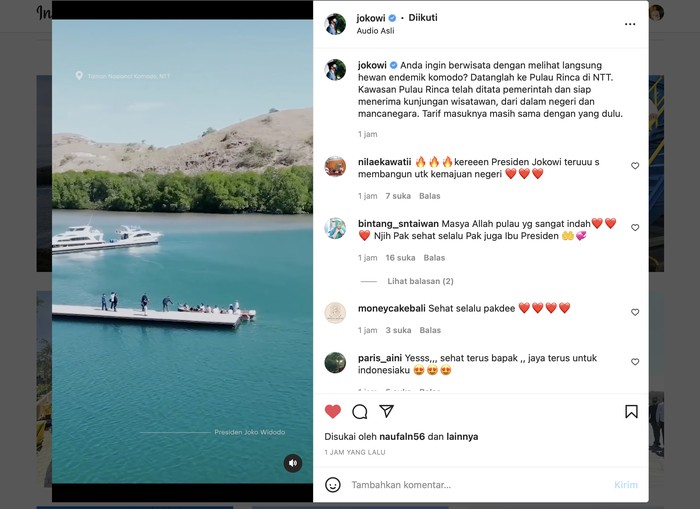 Jurassic Park TN Komodo di Pulau Rinca