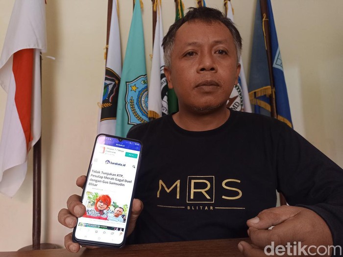 Kades Rejowinangun Blitar Bhagas Wigasto soal pesulap merah