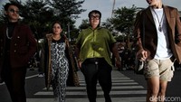 Fenomena Citayam Fashion Week kini mendapat istilah nyentrik Haradukuh dari Menparekraf Sandiaga Uno.