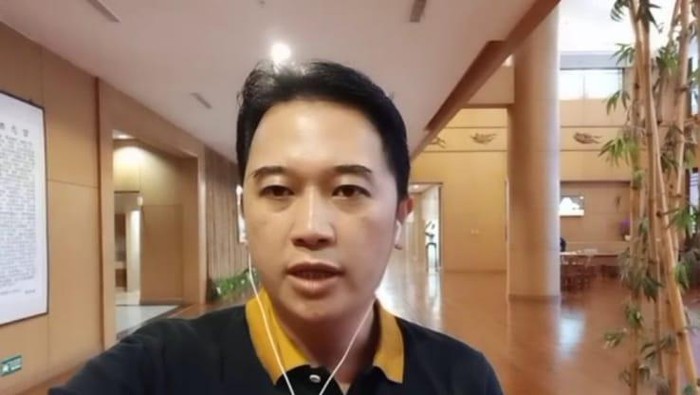 Kevin Wu, pelapor Roy Suryo soal meme stupa Borobudur.