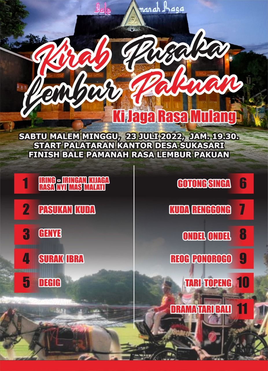 Kirab Pusaka Lembur Pakuan