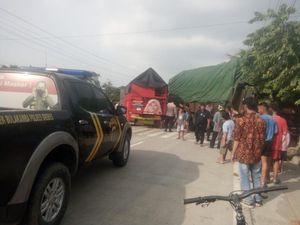 3 Truk Terlibat Kecelakaan Karambol di Jalur Pantura Brebes