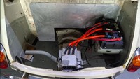 Kali ini mobilklasik Fiat yang dikonversi menjadi listrik. Foto: dok. Spora EV