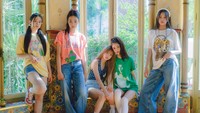 Girlband tersebut bernama NewJeans. Foto: (dok. HYBE/ADOR)