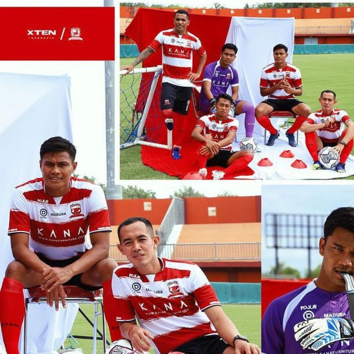 Peluncuran jersey Madura United