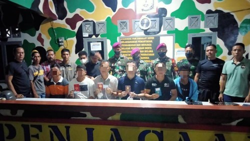 Penangkapan 6 orang diduga mata-mata asing di Kalimantan Utara