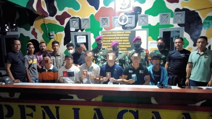 Penangkapan 6 orang diduga mata-mata asing di Kalimantan Utara