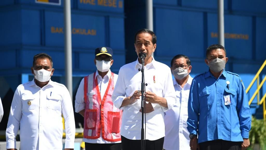 Jokowi Resmikan SPAM Wae Mese II dan Tinjau Sarana Hunian Labuan Bajo