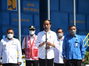 Jokowi Resmikan SPAM Wae Mese II dan Tinjau Sarana Hunian Labuan Bajo