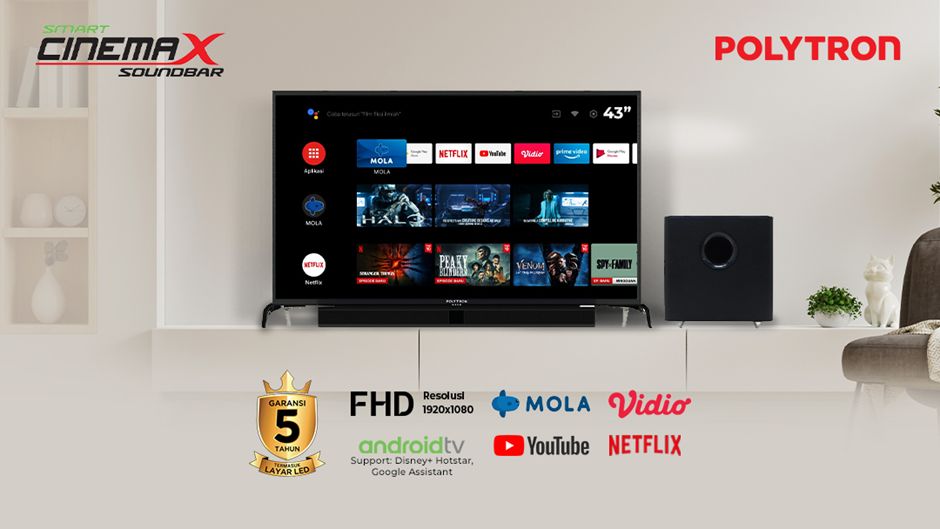 Smart TV Android Polytron
