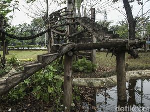 Taman Tomang Rawa Kepa Rusak, Begini Foto-fotonya