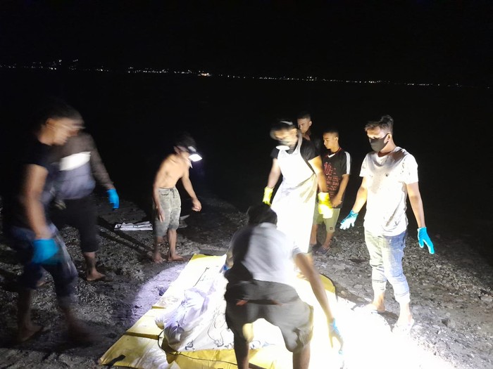 Temuan mayat di Pantai Taipa, Palu