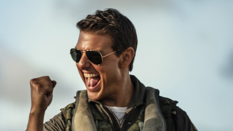 Penampilan Tom Cruise di Top Gun: Maverick.