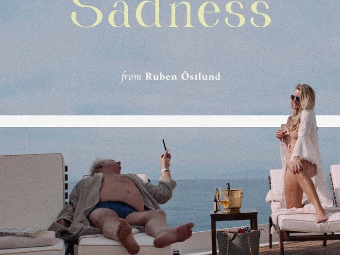 Poster film Triangle of Sadness (2022).