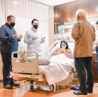 Mulai dari momen jelang persalinan hingga anak mereka lahir ke dunia. Foto: Instagram @ibasyudhoyono dan @ruby_26