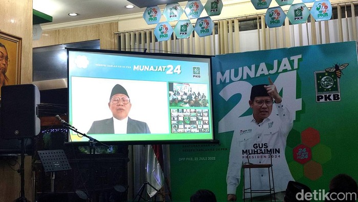 Cak Imin beri pengarahan secara virtual di harlah PKB