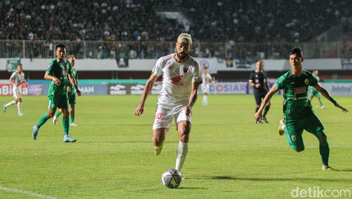 PSS Sleman menjamu PSM Makassar dalam laga perdana BRI Liga 1 di Stadion Maguwoharjo, Sleman, DIY, Sabtu (23/7/2022). PSS Sleman kalah dari PSM Makassar dengan skor akhir 1-2.