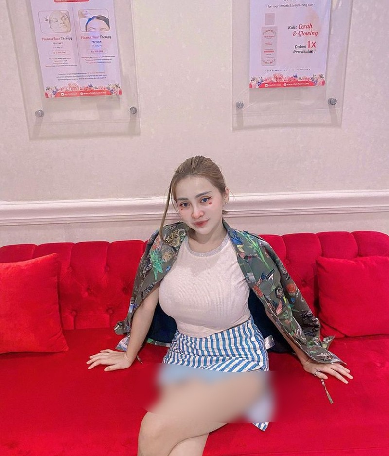 Potret Cupi Cupita Saat di Beach Club dan Makan Mewah