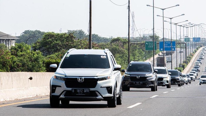 Honda All New BR-V diuji irit Jakarta-Bogor