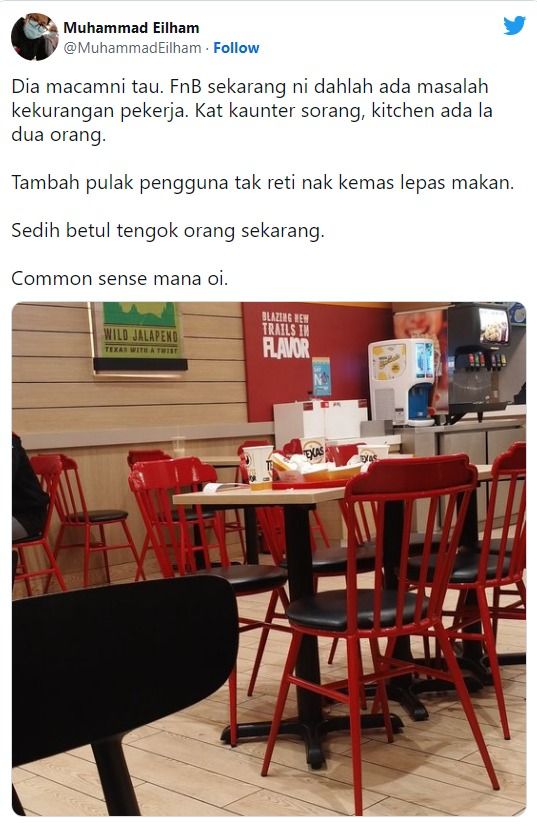 Duh! Kampanye Bersihkan Meja Sendiri Picu Perdebatan Netizen