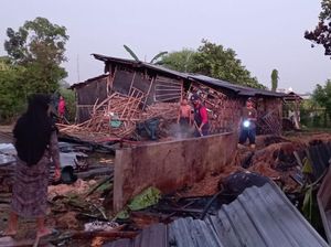 Kandang Terbakar di Pati gegara Bediang, Pemilik Luka-Seekor Sapi Mati