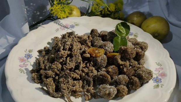 Manisan hasil olahan dari kulit pisang (foto: istimewa)