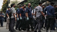 Tim Inafis dan Puslabfor telah tiba di TKP penembakan Brigadir Nofriansyah Yoshua Hutabarat atau Brigadir J.
