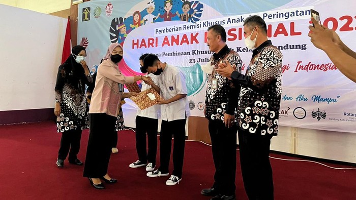 Remisi Hari Anak di Lembaga Pembinaan Khusus Anak (LPKA) Bandung.