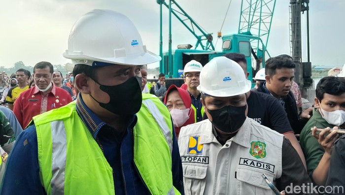 Wali Kota Medan Bobby Nasution menjelaskan soal Danau Martubung jadi daerah resapan.