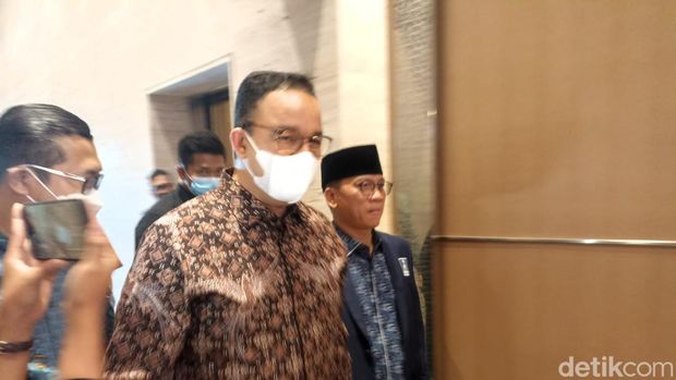 Zulhas, Erick Thohir dan Anies di Acara BM PAN