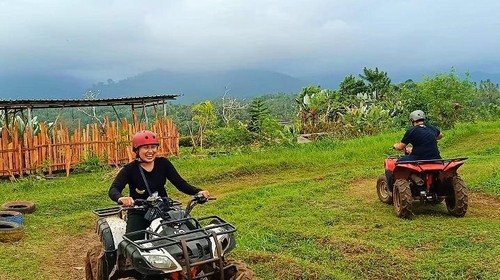 Agrowisata Munduk Nangka, di Desa Berangbang, Kecamatan Negara, Kabupaten Jembrana Bali, Minggu (24/7/2022)