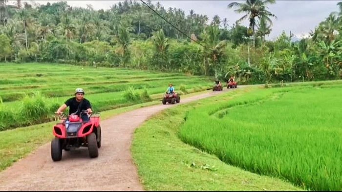 Agrowisata Munduk Nangka, di Desa Berangbang, Kecamatan Negara, Kabupaten Jembrana Bali, Minggu (24/7/2022)