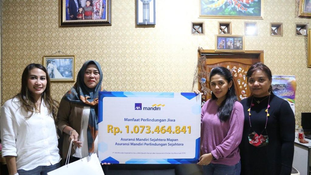 AXA Mandiri Bayar Klaim Rp 1 M Lebih ke Penerima Manfaat di Tangerang