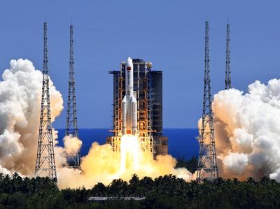 China Luncurkan Modul Laboratorium Antariksa, Begini Momennya