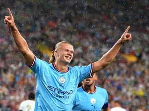 Erling Haaland Tampil Ciamik, Bawa Man City Menang 1-0 atas Bayern