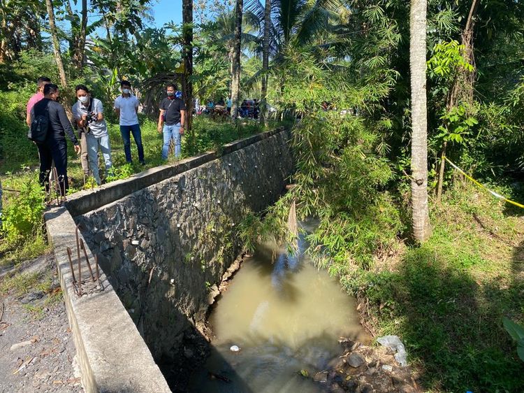 Penampakan Lokasi Temuan Potongan Tangan Diduga Korban Mutilasi di Ungaran