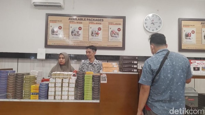 Mochi Lampion oleh-oleh khas Sukabumi.