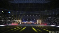 Begini suasana acara grand launching JIS, Jakarta, Minggu (24/7/2022).