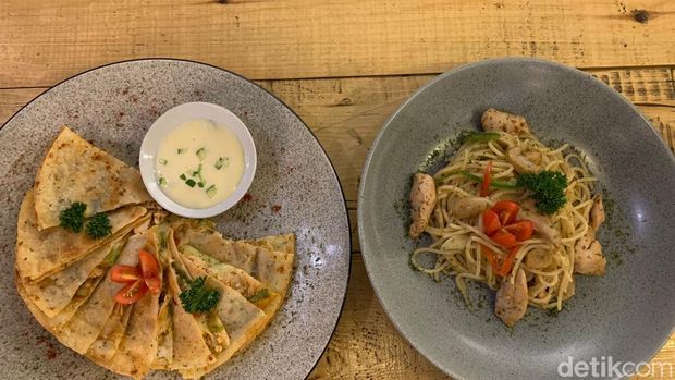 Makanan kekinian di TableTop Board Games (Kartika/detikSumut)